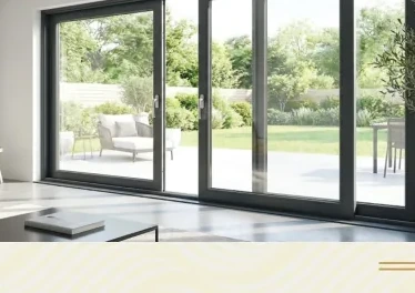 Oversized UPVC windows at Elmas Aquacasa